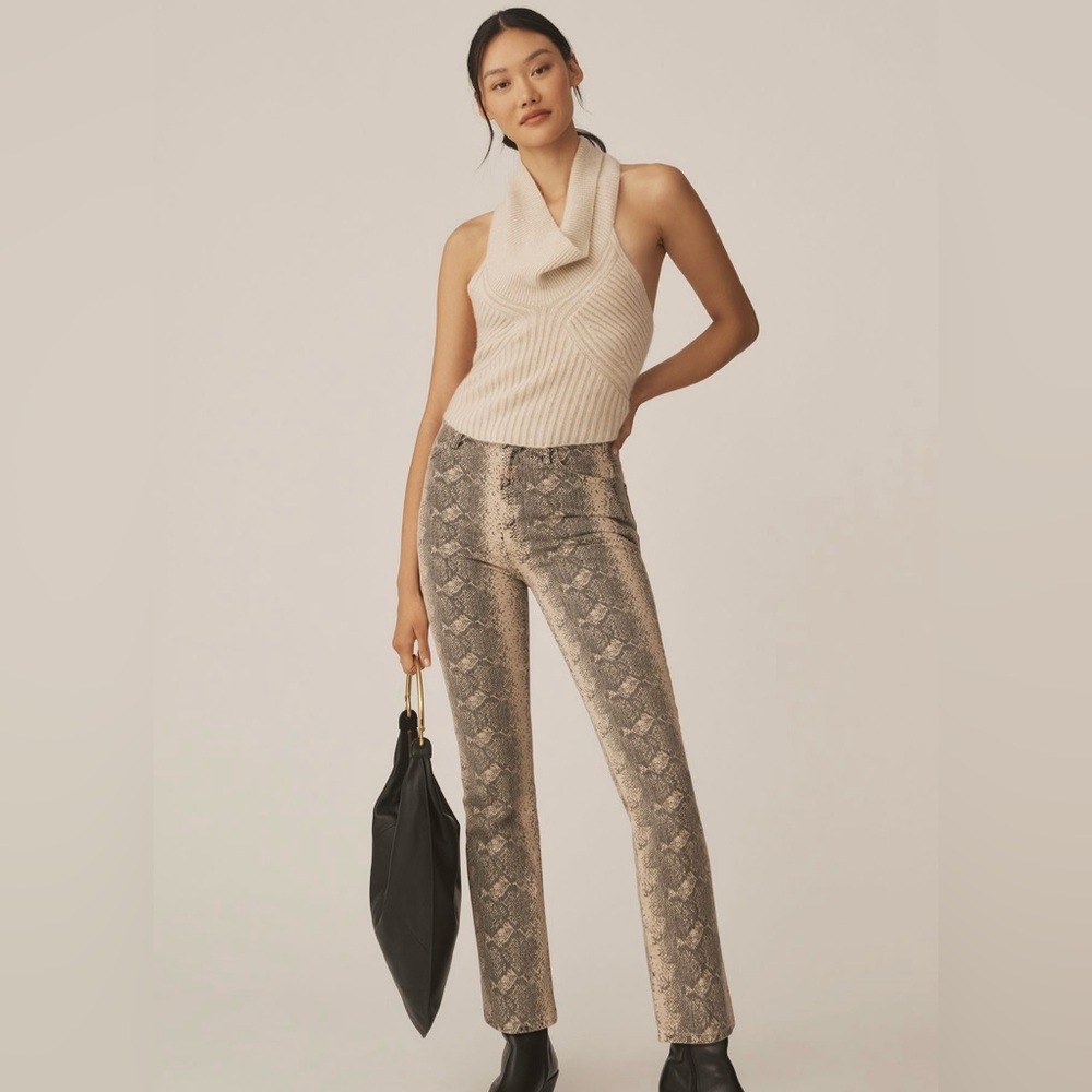 MOTHER The Hustler Flood High-Rise Jeans